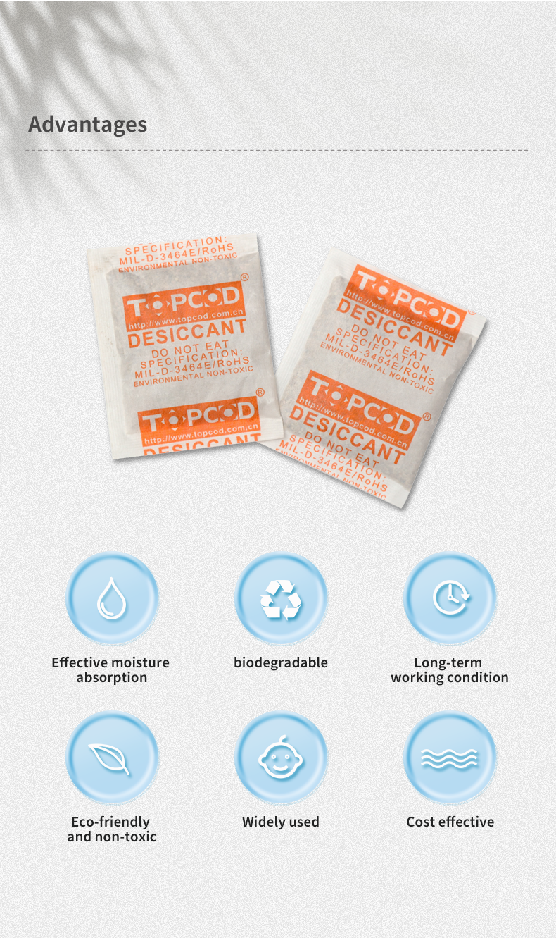 মন্টমোরিলোনাইট বেন্টোনাইট ডেসিক্যান্ট