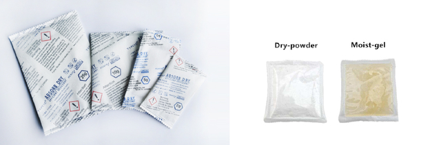 পোশাকের জন্য 2g সাদা পাউডার ডেসিক্যান্ট ক্যালসিয়াম ক্লোরাইড ডেসিক্যান্ট